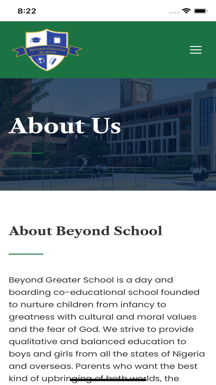Beyond Schools App