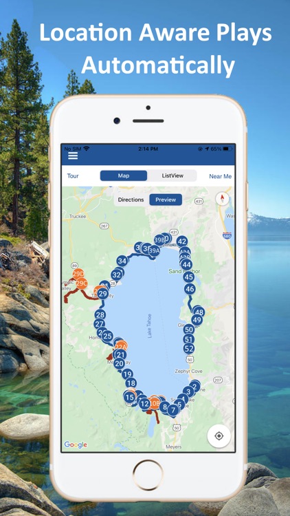 Lake Tahoe California GPS Tour screenshot-1