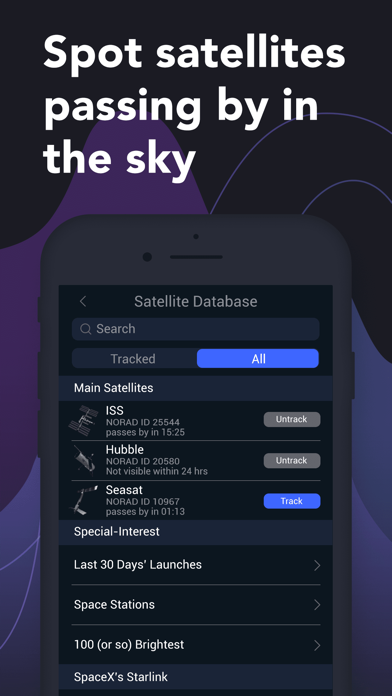 How to cancel & delete Satellite Tracker by Star Walk from iphone & ipad 1