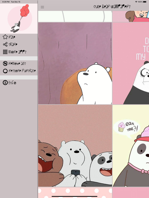 Cute Bear Wallpapers HD screenshot 3