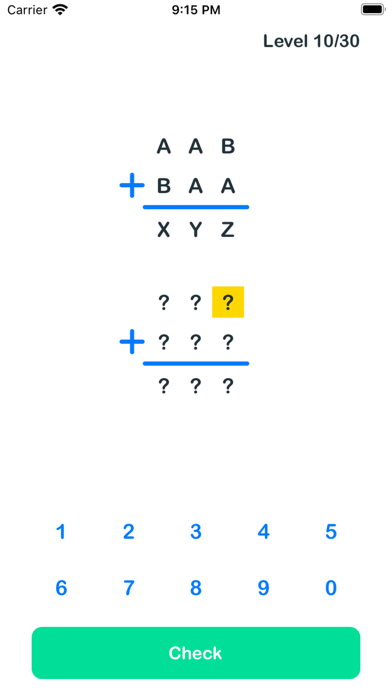 ABC Math Puzzle screenshot 2