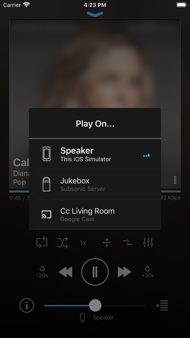 Screenshot #2 pour play:Sub Music Streamer