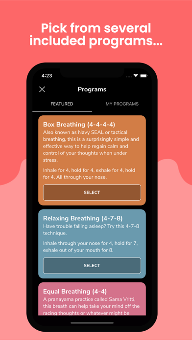 Awesome Breathing: Pacer Timer screenshot 3