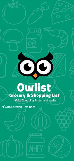 Owlist - Grocery Shopping List