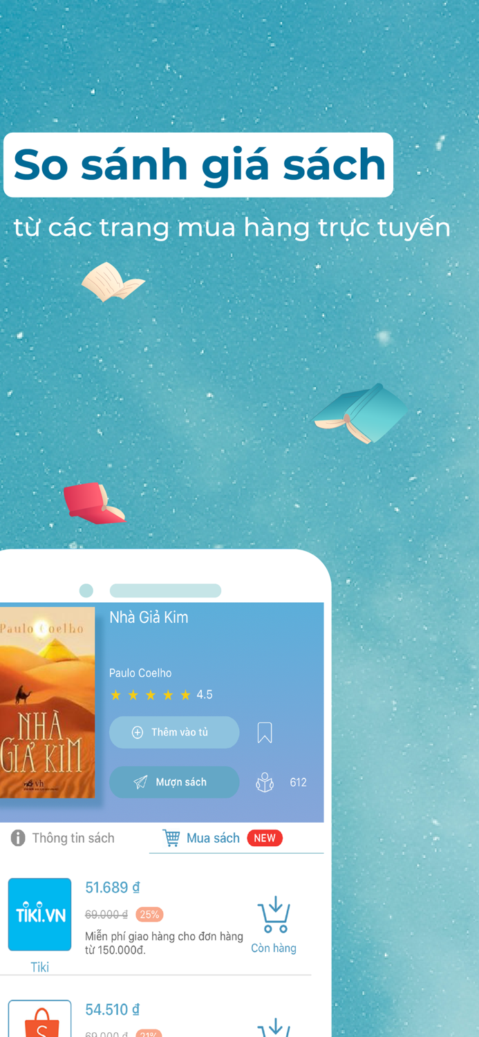 GAT - ứng dụng mượn sách giấy