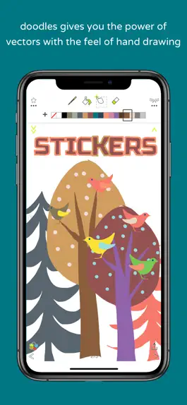 Game screenshot doodles! stickers and sketches apk