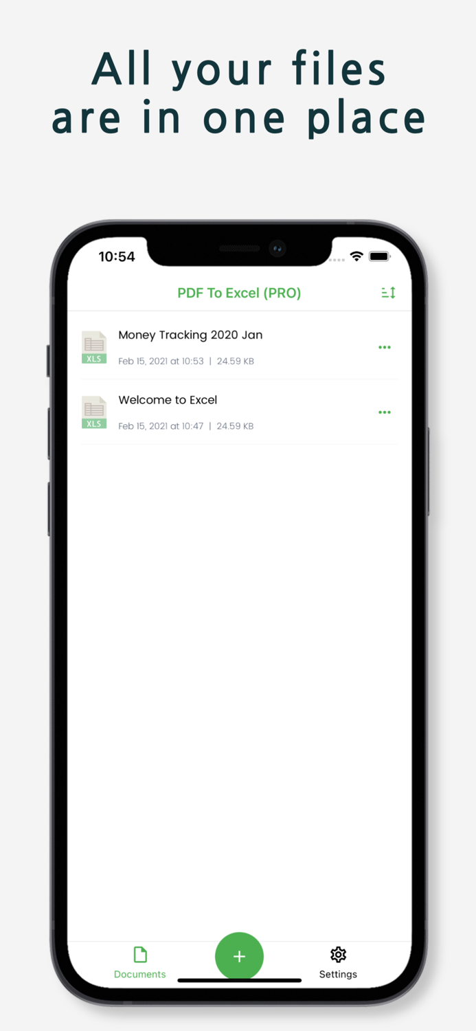 PDF to Excel by Alphadocs