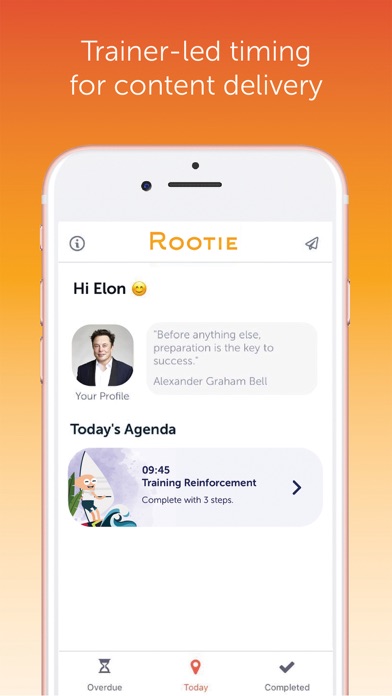 How to cancel & delete Rootie Micro Learning Platform from iphone & ipad 1