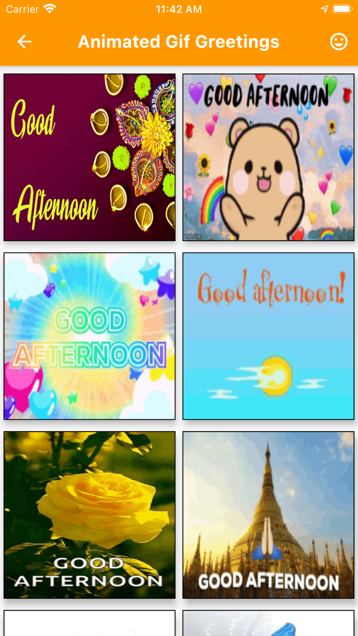 Good Afternoon GIF Images Card