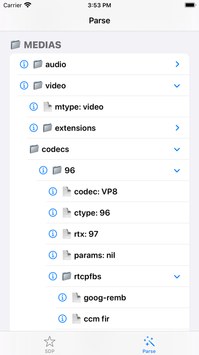 Screenshot #3 pour SDPParse