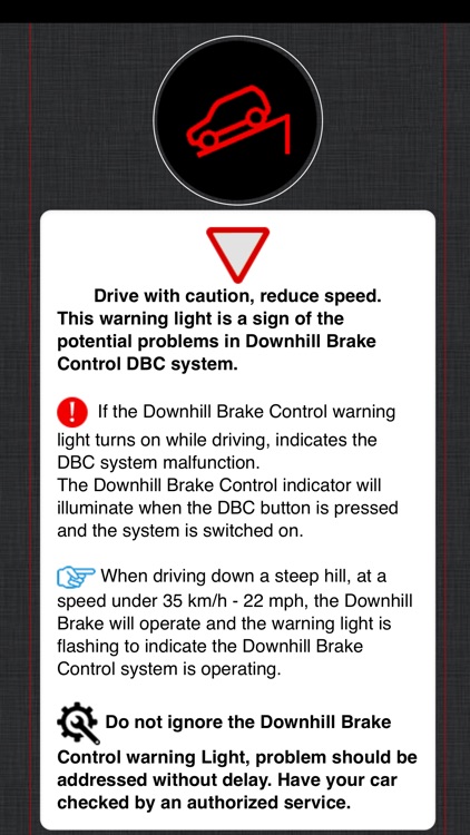 Toyota Warning Lights Meaning screenshot-4