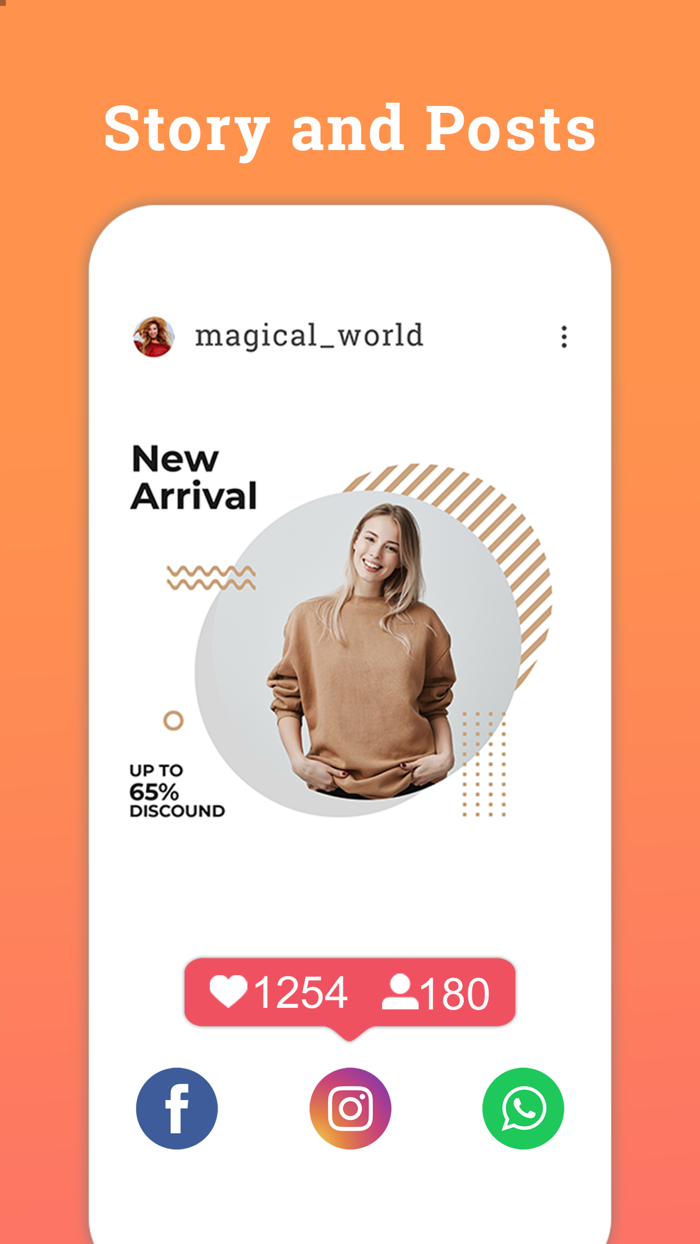 Story and Post Maker For Insta