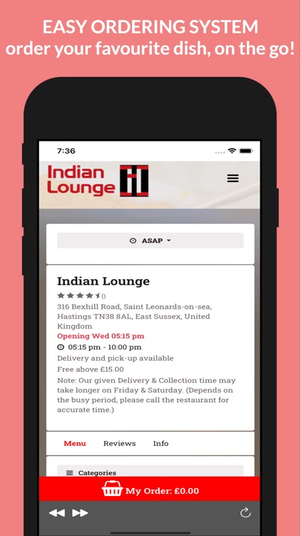 Indian Lounge- Hastings