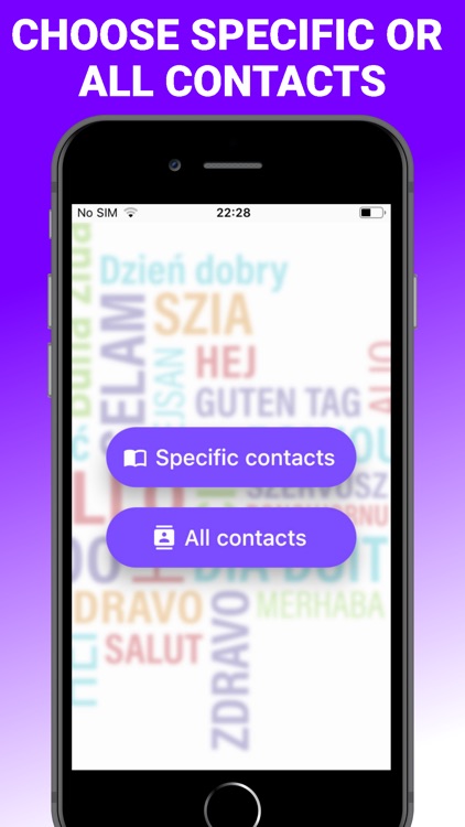 Contacts Translator