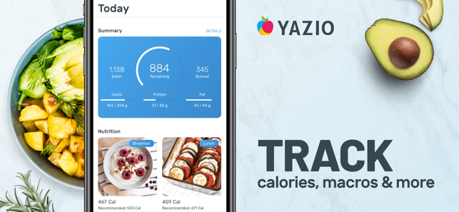 YAZIO Fasting & Food Tracker(圖7)-速報App