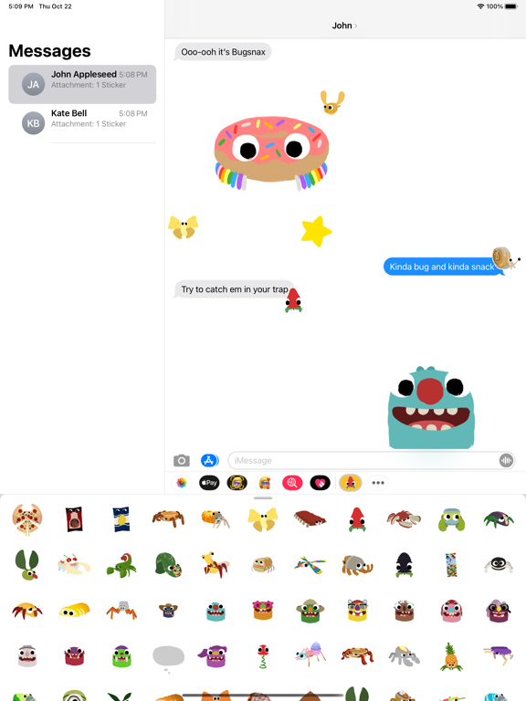 Bugsnax Stickers screenshot 2