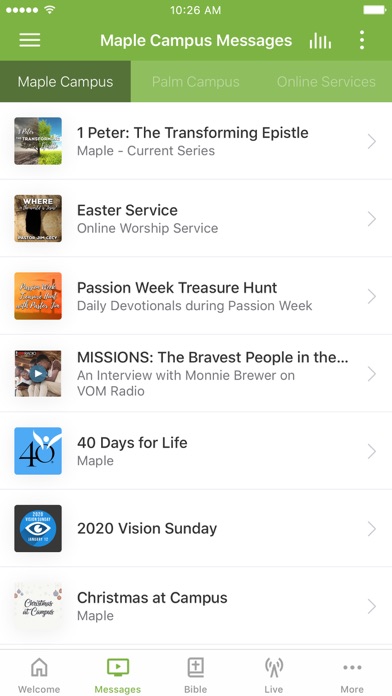 Campus Bible Church screenshot 2