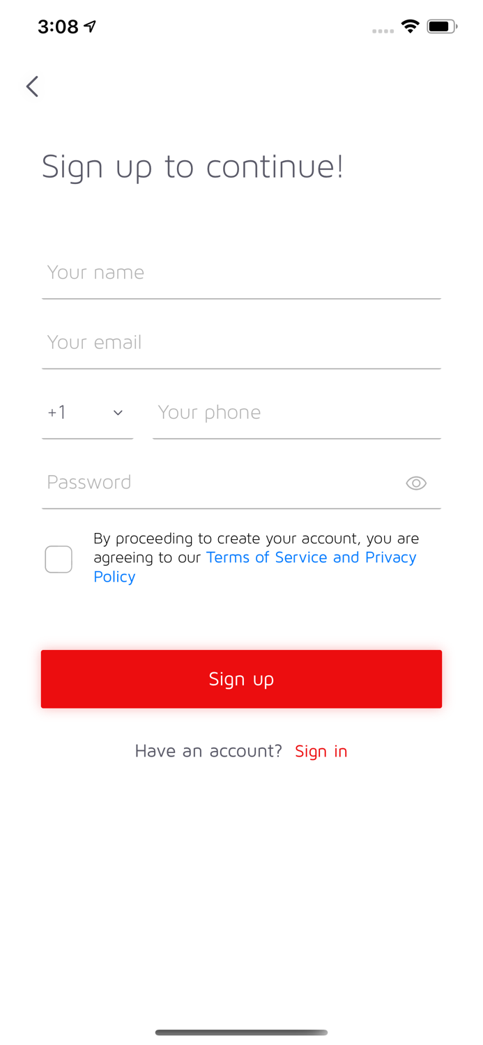 Intown - Food Delivery