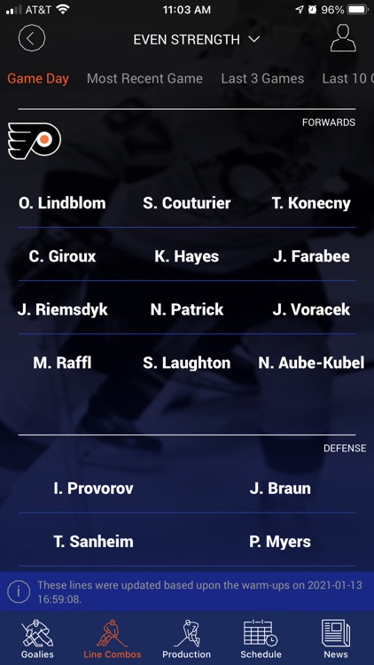 Left Wing Lock Fantasy Hockey screenshot-3