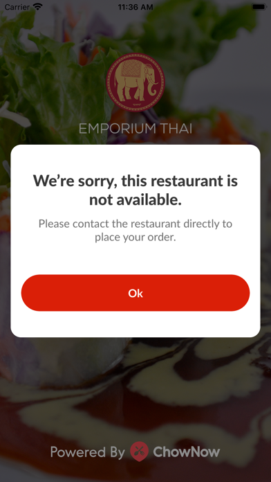 How to cancel & delete Emporium Thai from iphone & ipad 2