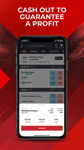 Matchbook Betting Exchange screenshot 4