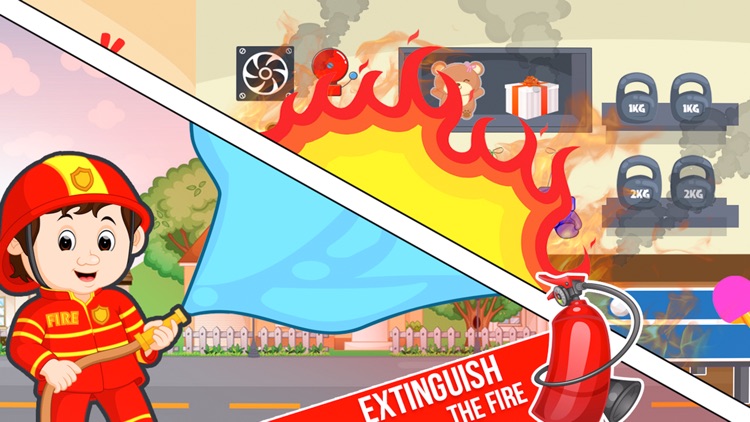 Pretend Play Fire Station Game screenshot-3