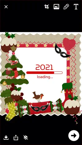 Game screenshot Merry Xmas Card mod apk