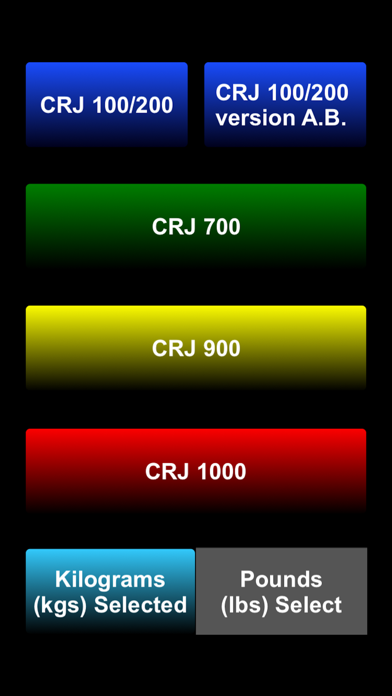 How to cancel & delete CRJ Weight and balance from iphone & ipad 1