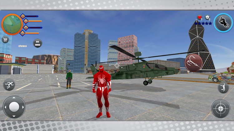 Flying Spider Superhero Mafia screenshot-6