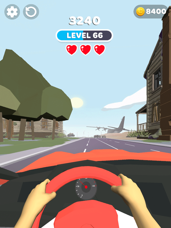 Fast Driver 3D iPad app afbeelding 3