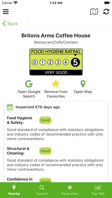 My Food Hygiene Ratings screenshot 2