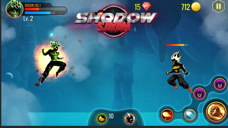 Shadow Sayan Battle Game screenshot-3