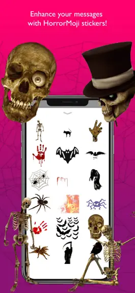 Game screenshot HorrorMoji Stickers mod apk