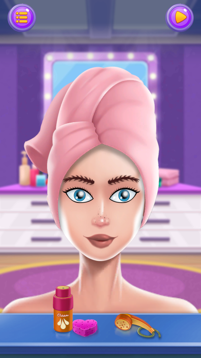 Fashion battle dress up makeup