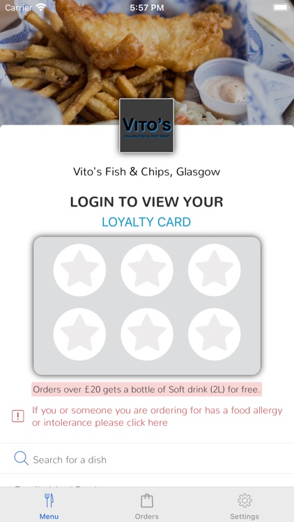 Vito's Fish & Chips, Glasgow