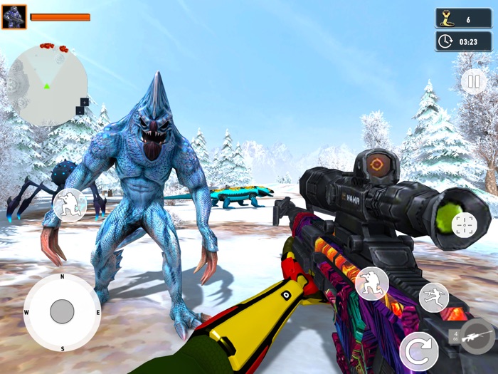 파충류의 FPS 전화