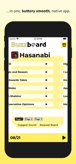 Game screenshot Hasanabi Buzzboard apk
