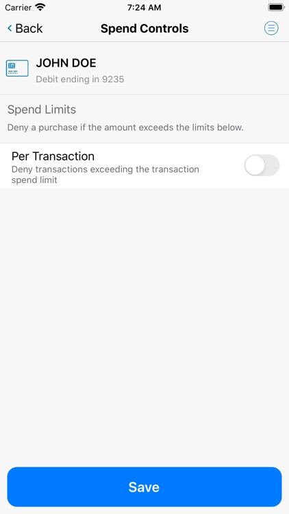 MyPeoplesBank Card Controls screenshot-3