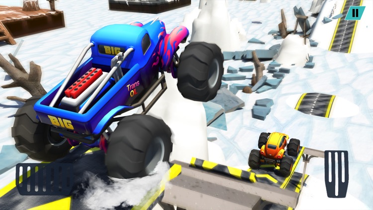 New Monster Truck Stunts Race