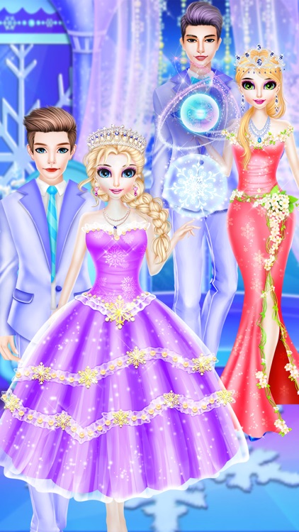 Ice Queen Makeup Spa-Girl Game screenshot-4