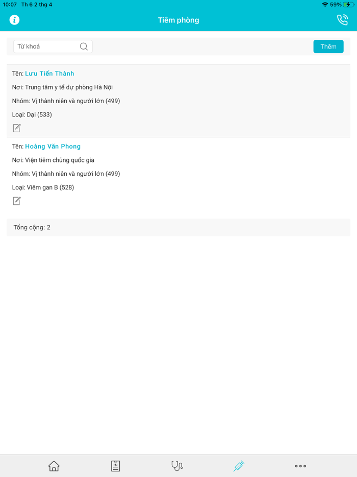 Y bạ điện tử Doctor Anywhere