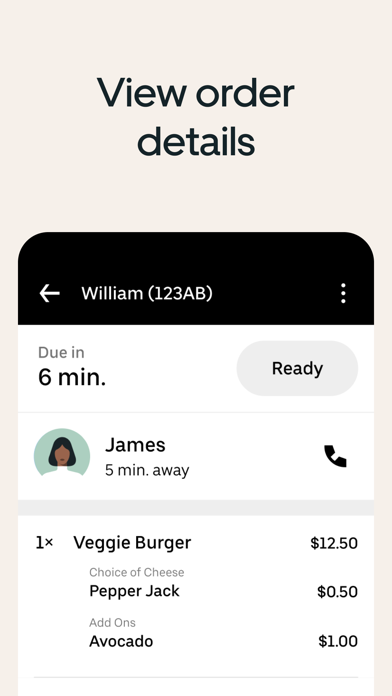 Uber Eats Orders screenshot1