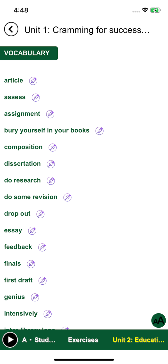 Voca in Use Advanced