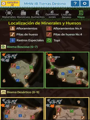 Captura 6 MHW:IB Tierras Destino iphone