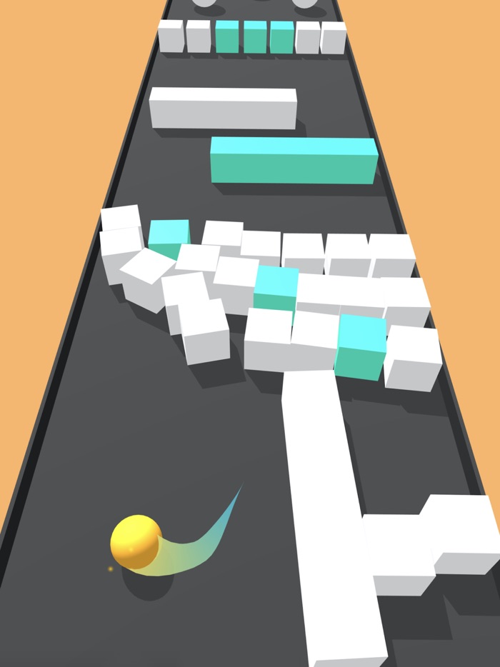 Color Ball Bump  Push