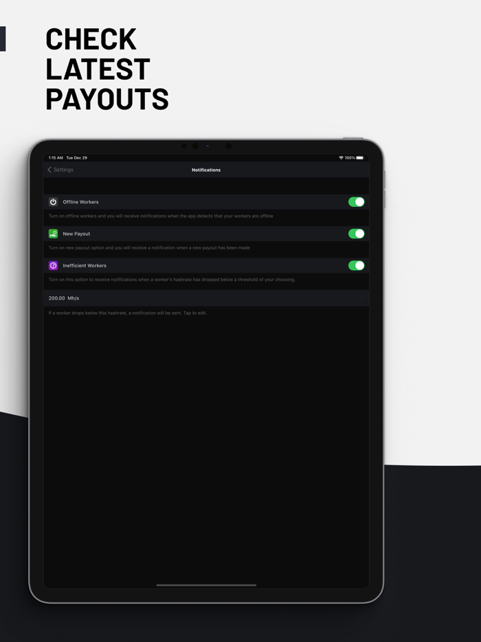 Nanopool Mining Monitor