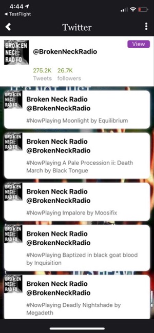 Broken Neck Radio Mobile App(圖4)-速報App