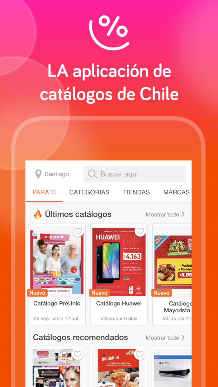 Catálogos y ofertas de Chile