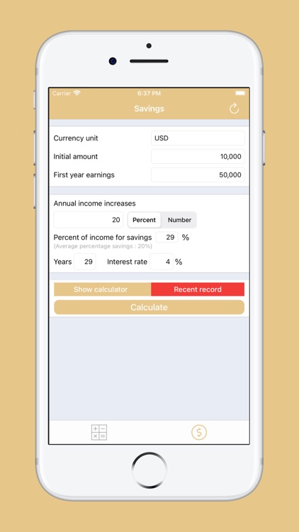 Compound interest & Savings