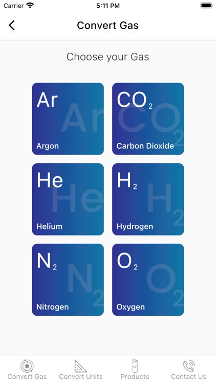 Gas and Unit Converter